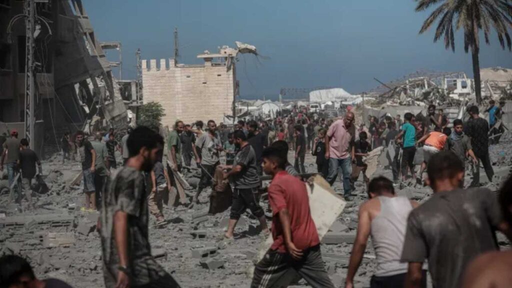 Israel Bombards Gaza, 53 Killed as Famine Toll Grows