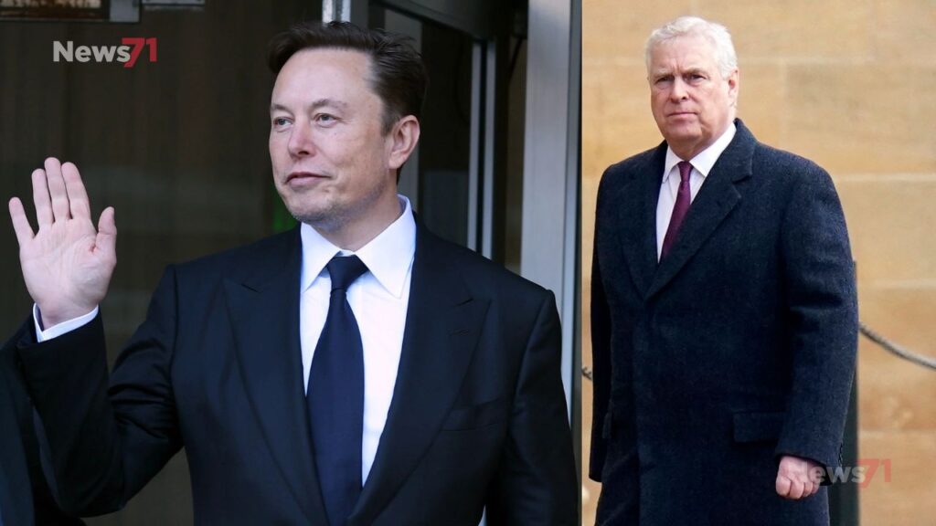 Elon Musk And Prince Andrew Cited in Latest Epstein Legal Documents