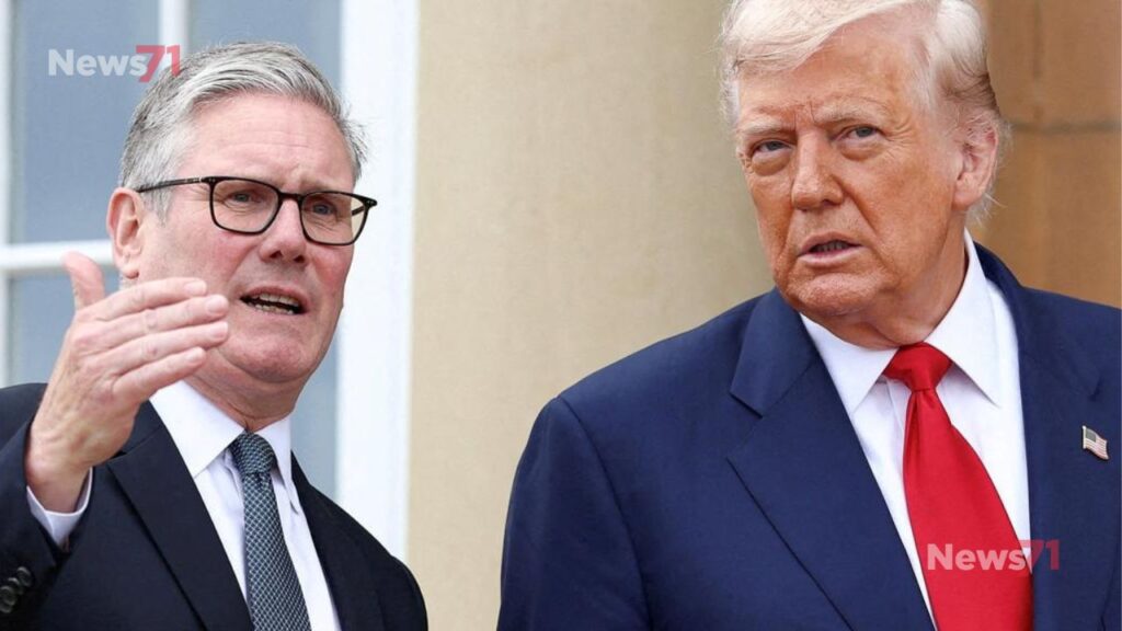 Trump meets UK Prime Minister Starmer at country home for key talks