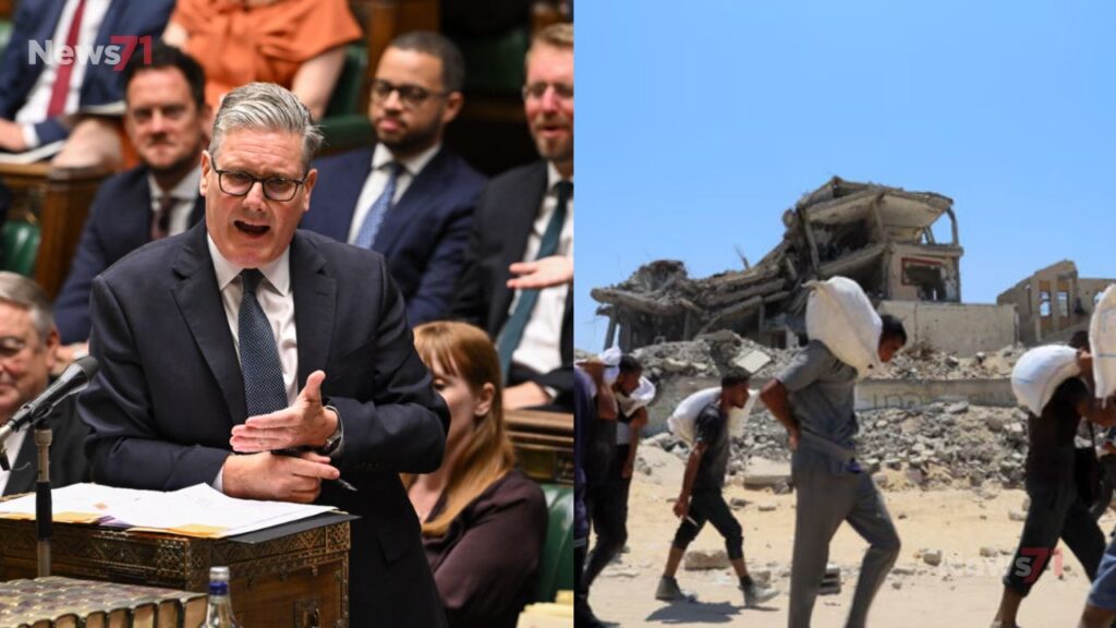 UK to formally recognise Palestinian state as Starmer condemns Gaza violence