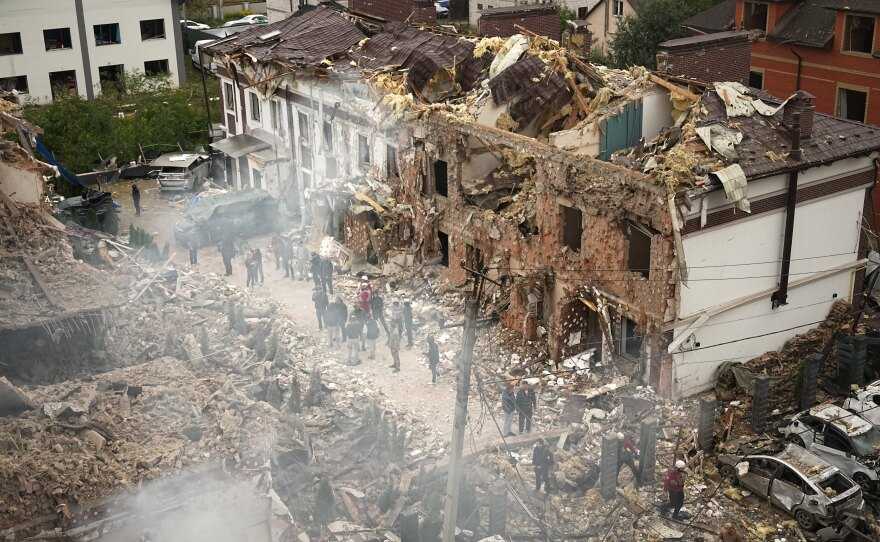 At Least 4 Killed in Russia’s Heaviest Drone and Missile Attack on Kyiv
