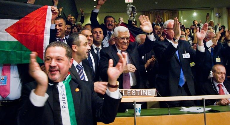 157 UN member states recognize Palestine as a state