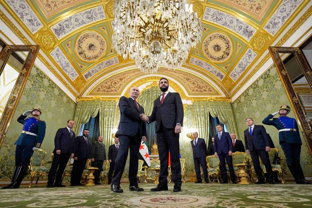 Syria and Russia Close for ‘Redefine Ties’ in First Visit to Moscow