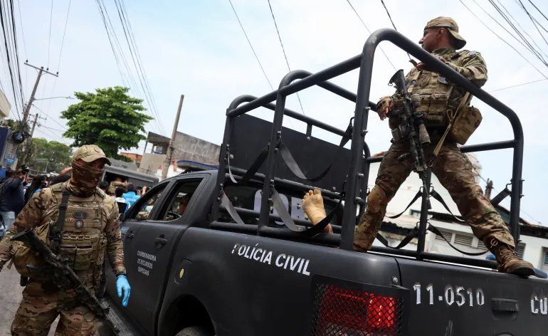 At Least 64 Killed in Rio’s Deadliest Day as Rio police raid Red Command Strongholds