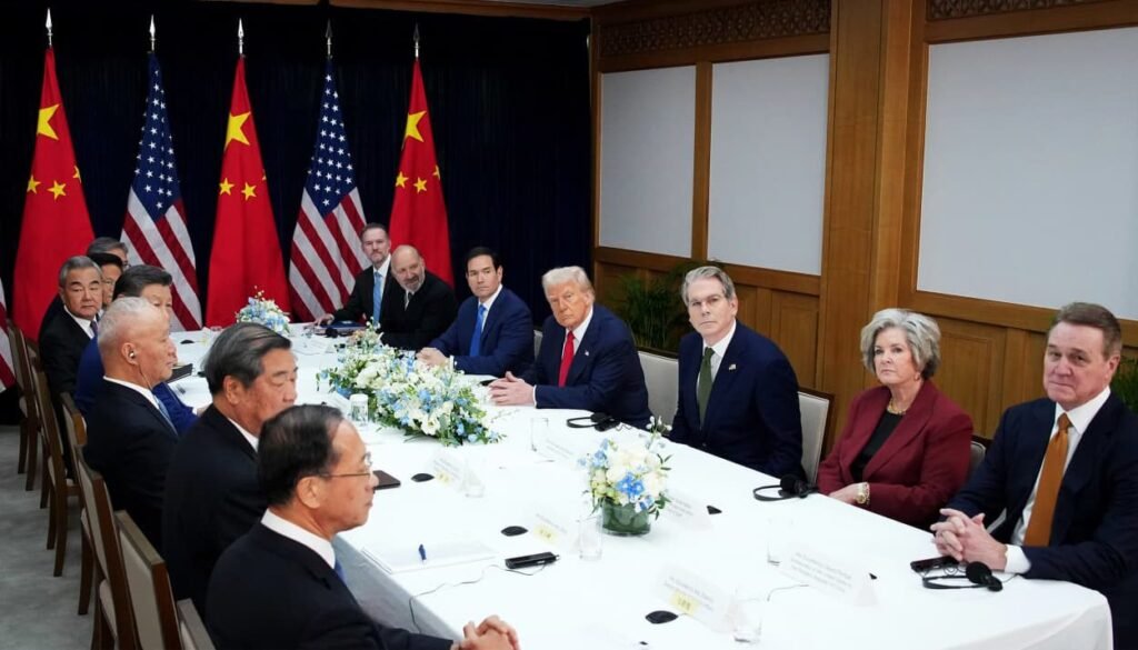 Donald Trump and Xi Jinping Deal high stakes trade in South Korea