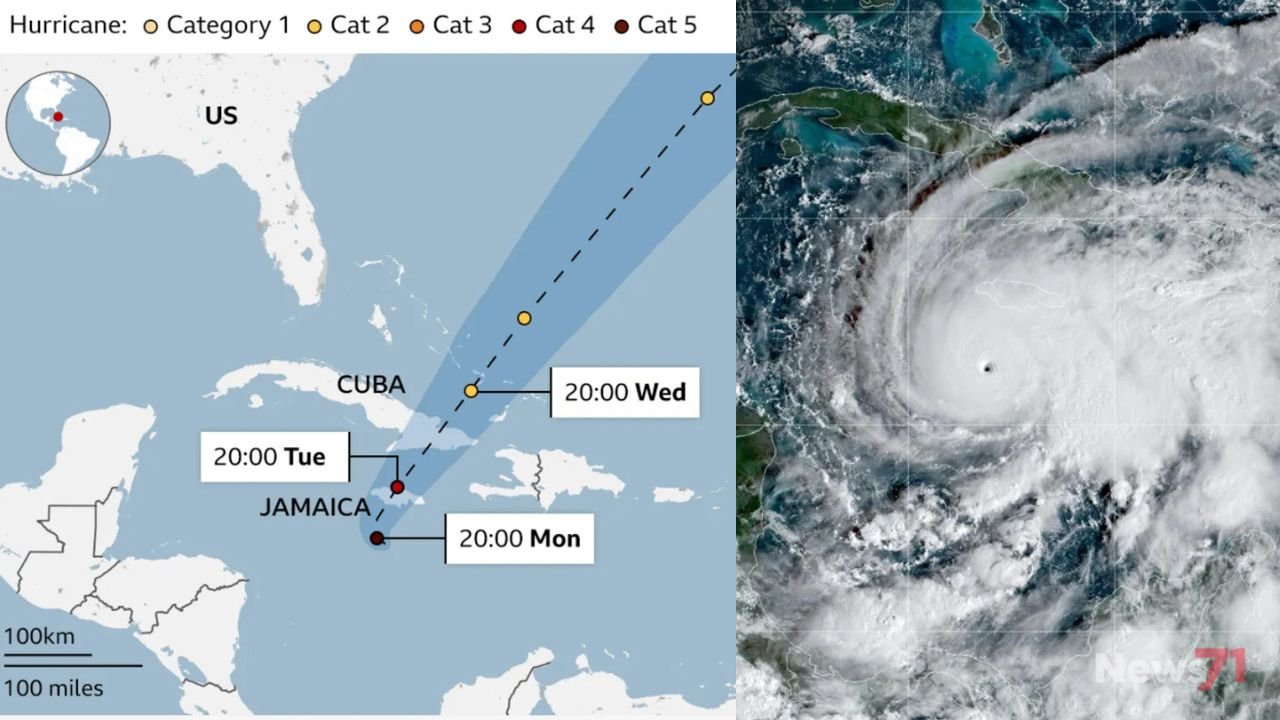 Hurricane Melissa Intensifies to Life Threatening Storm Heading Straight for Jamaica