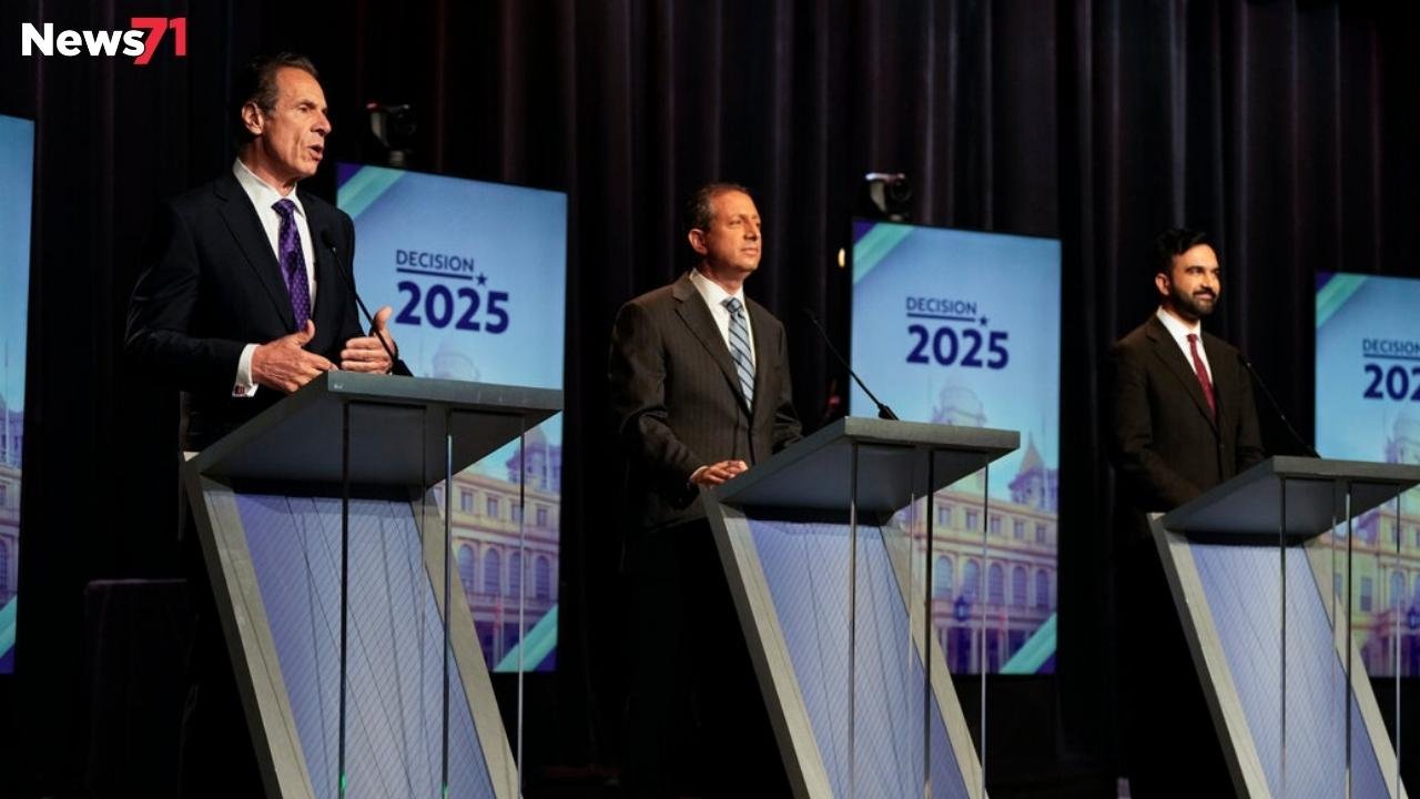 New York Mayoral Debate Turns Heated as Mamdani, Cuomo, and Sliwa Clash Ahead of Election