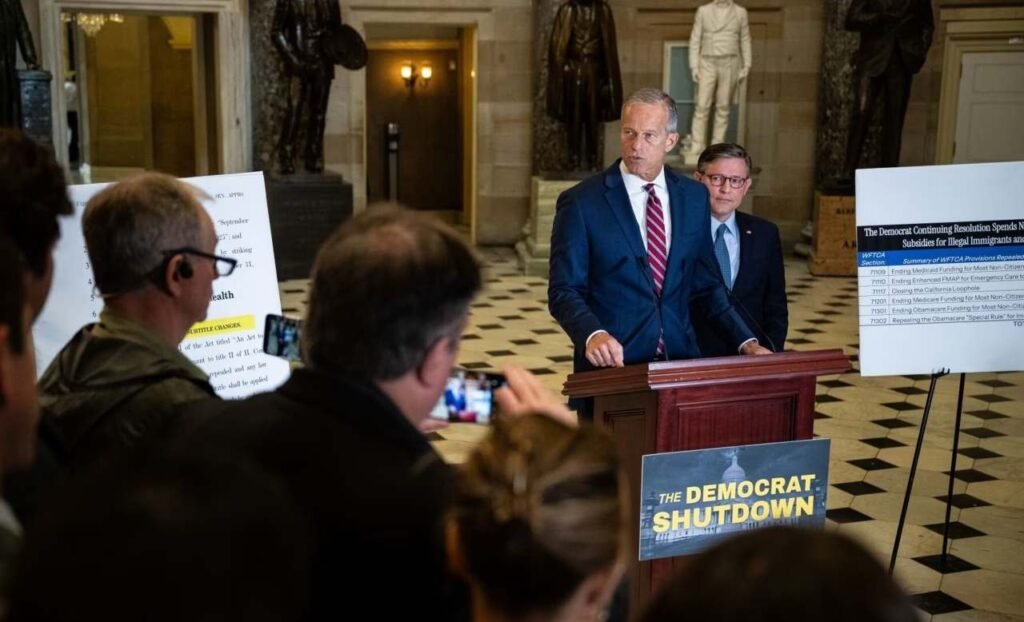 Stalemate Deepens as Democrats Push ACA Subsidies and Republicans Hold Firm Government shutdown