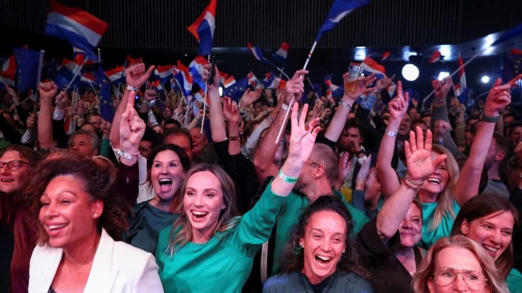 The centrist D66 party made significant gains in the Dutch elections