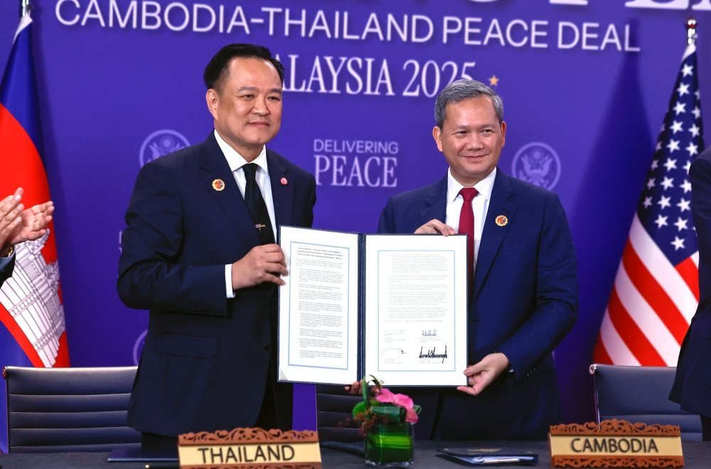 Trump Steals the Spotlight as Cambodia and Thailand Sign the “Kuala Lumpur Peace Accord”
