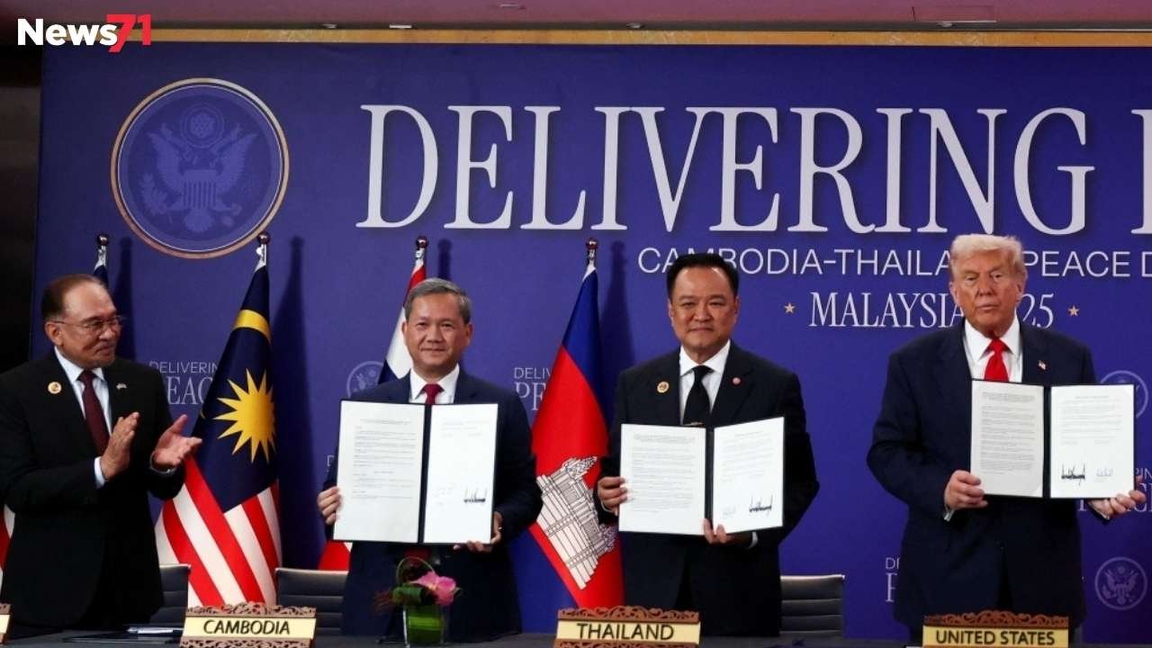 Trump Steals the Spotlight as Cambodia and Thailand Sign the “Kuala Lumpur Peace Accord”