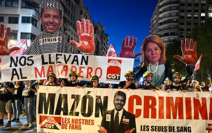 Valencia Floods Anniversary: 50,000 Protest in Valencia on First Anniversary of Deadly Floods