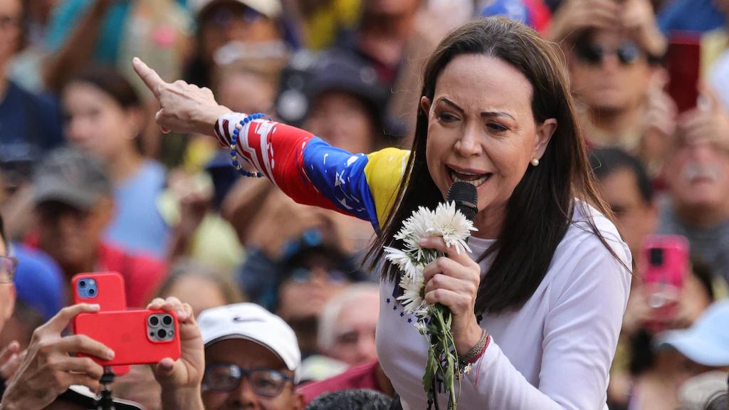 Venezuelan Leader Maria Corina Machado 2025 Nobel Peace Prize wins