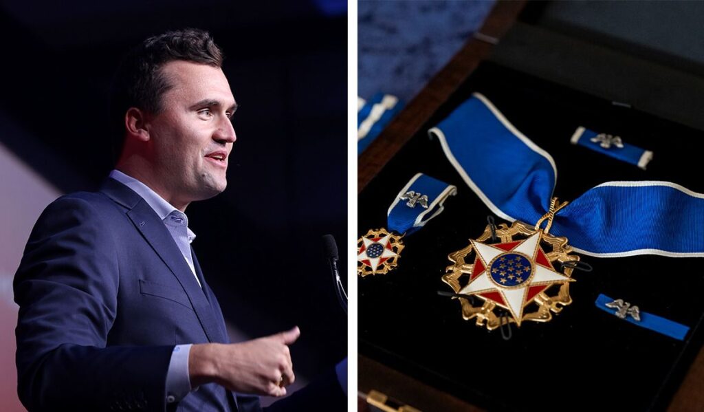 Trump to Posthumously Award Charlie Kirk the Presidential Medal of Freedom