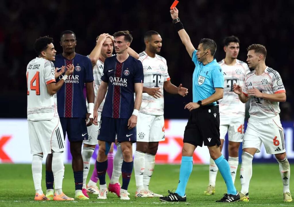 Bayern Munich Beat PSG 2–1 Goals in The UEFA Champions League