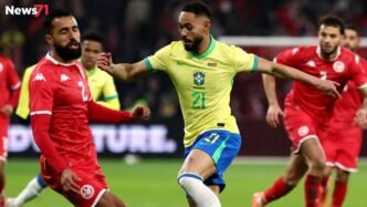 Brazil 1-1 Tunisia in Pre-World Cup Friendly Match