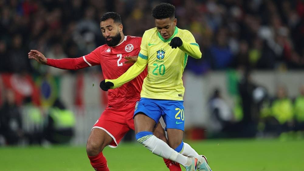 Brazil 1-1 Tunisia in Pre-World Cup Friendly Match