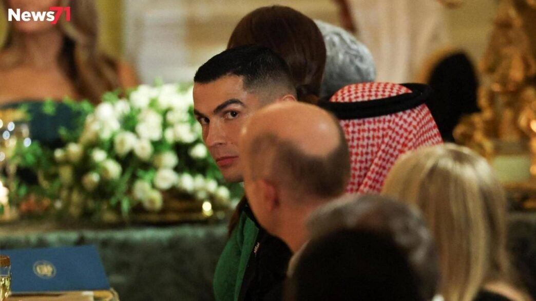 Cristiano Ronaldo Attends White House Dinner with Trump and Saudi Crown Prince