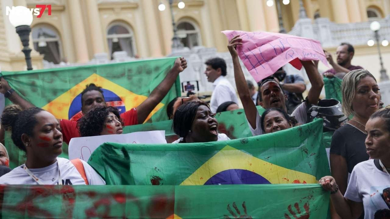 Rio Police Raid Sparks Protests After Brazil’s Deadliest Operation Leaves 121 Dead
