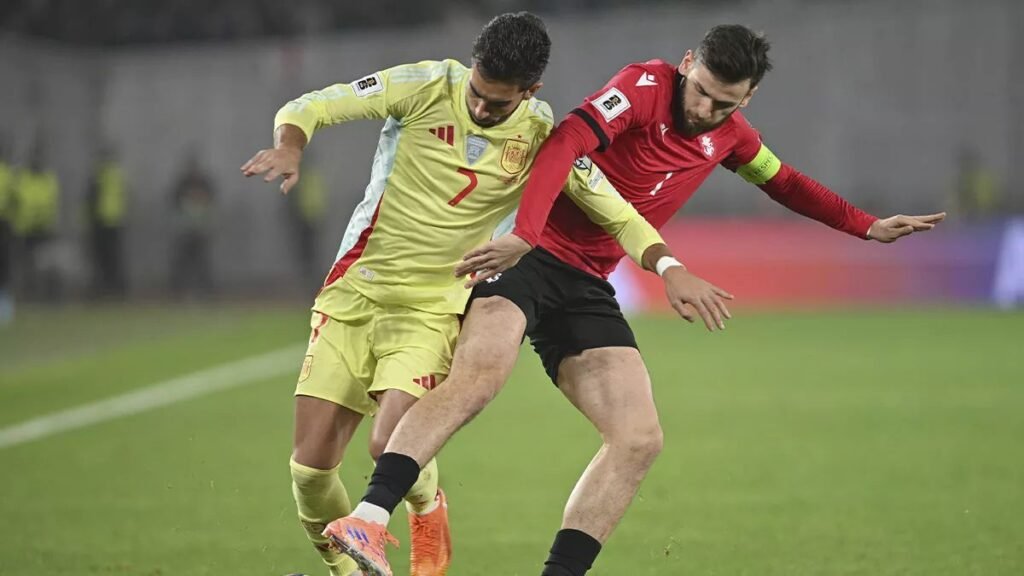 Spain vs Georgia 4-0