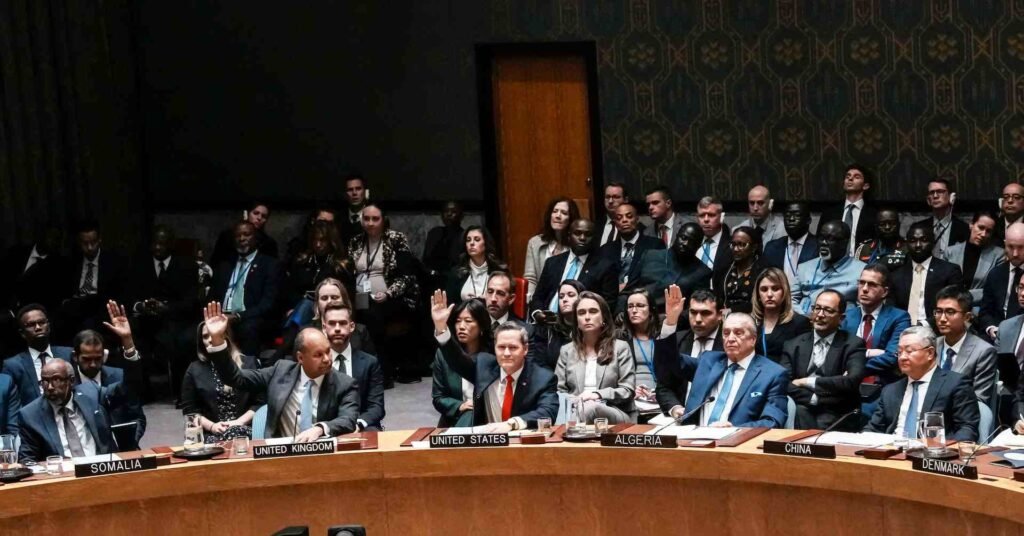 The UN Security Council has endorsed proposals put forward by Donald Trump for lasting peace in Gaza