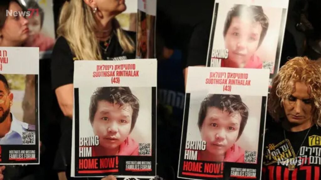 Israel Confirms Palestinian Groups Returned Body of Thai Hostage From Gaza