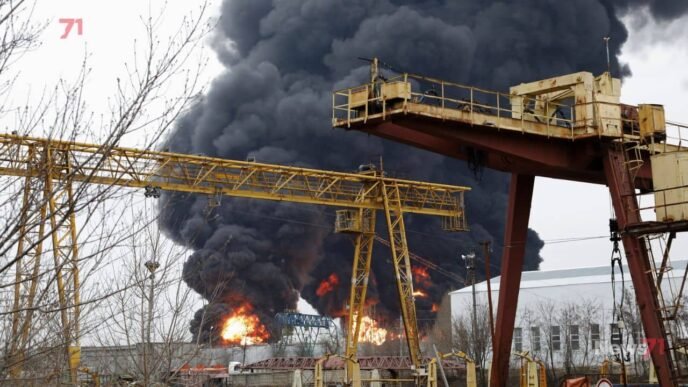 Russia Launches New Strikes on Ukraine Amid US Optimism in Negotiations