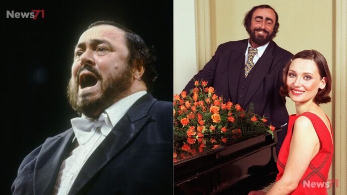 Italian Town Sparks Outrage After Pavarotti Statue Left Knee Deep in Ice Rink